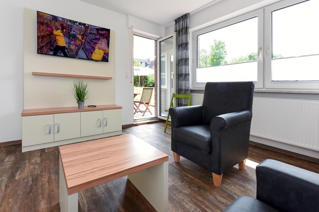 Haus Zur Moewe Mit Fruehstuecksoption Apartamento Bensersiel Exterior foto